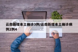 云南新增本土确诊3例/云南新增本土确诊病例2例4